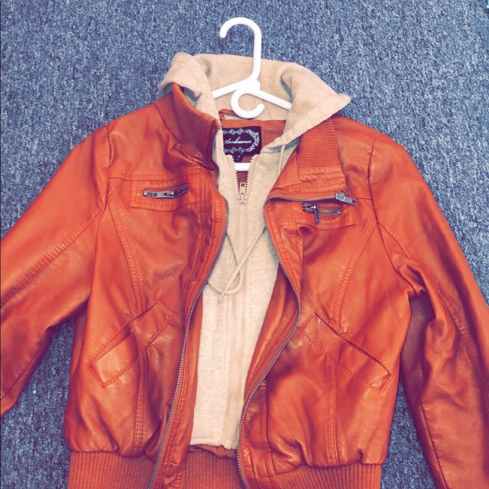 Leather jacket
